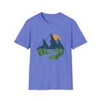 Sunset Over Mountains T-Shirt