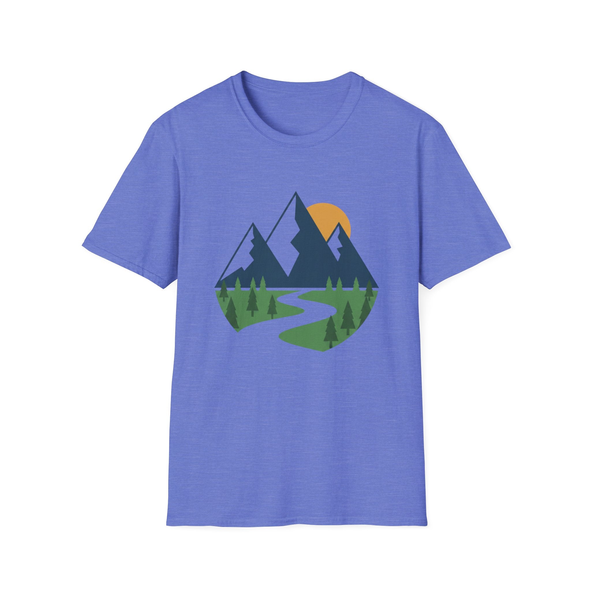 Sunset Over Mountains T-Shirt