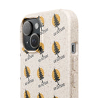 Biodegradable Phone Case — 'Go Outside' Recycled Eco-Friendly iPhone Cover