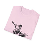 Snowboarder Graphic Tee — Snowboarding Action Shirt