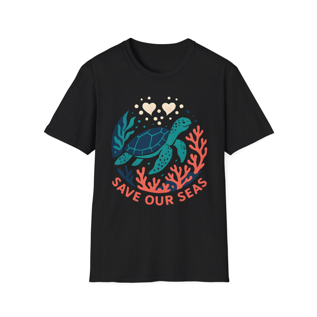Save Our Seas Sea Turtle T-Shirt — Ocean Conservation Tee