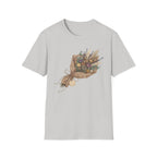 Floral Bouquet Graphic T-Shirt — Rustic Wildflower Bouquet Tee