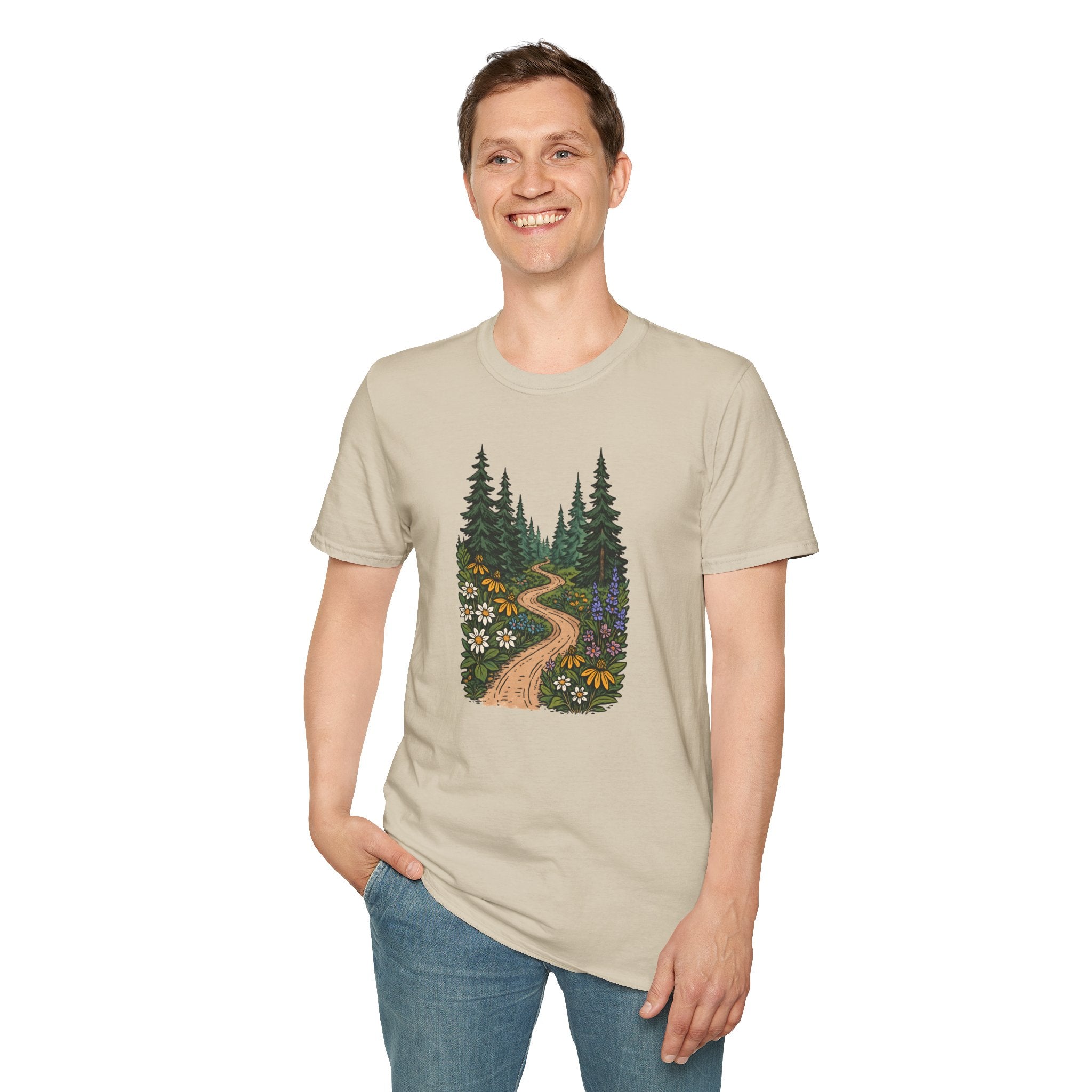 Winding Forest Path T-Shirt