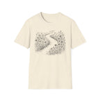 Winding Path Through The Meadow Floral T-Shirt