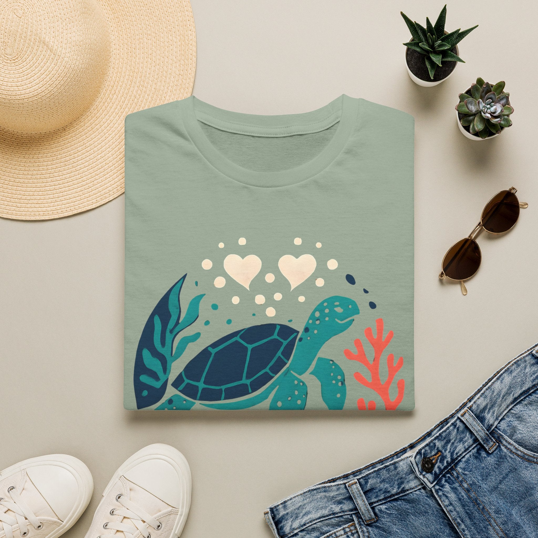Save Our Seas Sea Turtle T-Shirt — Ocean Conservation Tee