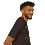 Into The Wild Canoe T-Shirt - Minimal Night Sky Lake Camping Tee