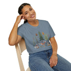 Woodland Fox T-Shirt — Nature Forest Camping Graphic Tee