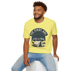 "The Stars Are Calling" Camping Tent Stargazing T-Shirt