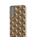 Eco-Friendly Phone Case — Vintage Camper Pattern Biodegradable iPhone Cover
