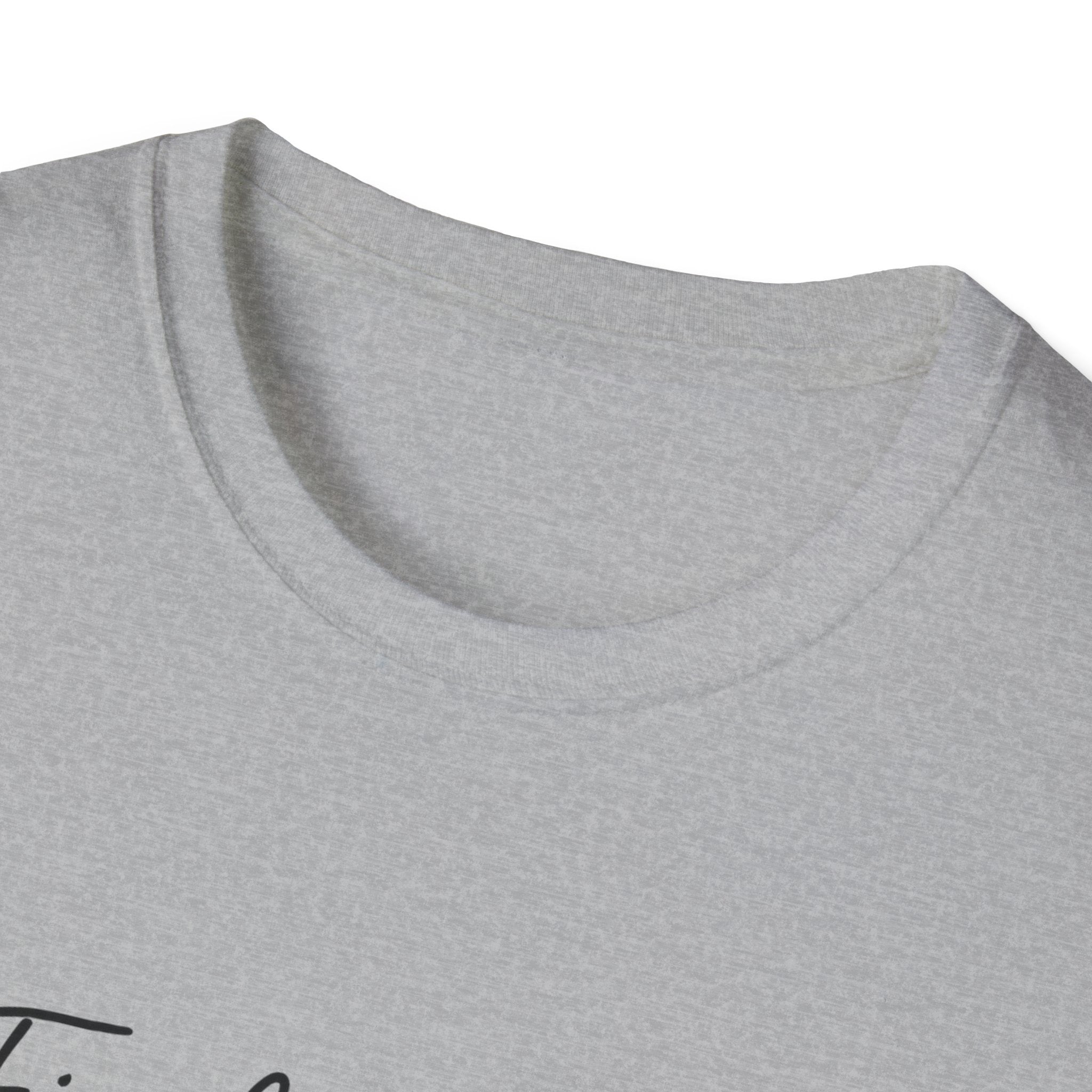Cursive Chalkboard Writing T-Shirt