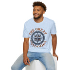 "The Great Outdoors" Compass Graphic Tee Shirt