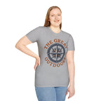 "The Great Outdoors" Compass Graphic Tee Shirt