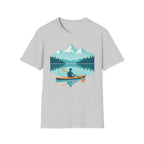 Kayaker on Serene Mountain Lake T-Shirt