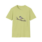 Chickadee Bird Tee — Watercolor Songbird T‑Shirt