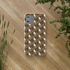 Eco-Friendly Phone Case — Vintage Camper Pattern Biodegradable iPhone Cover