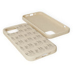 Biodegradable Phone Case — Eco-Friendly Forest Sketch Pattern