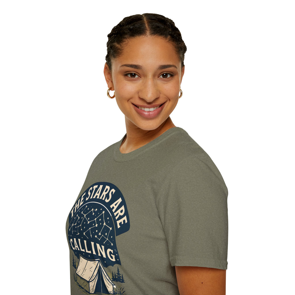 "The Stars Are Calling" Tent T-Shirt