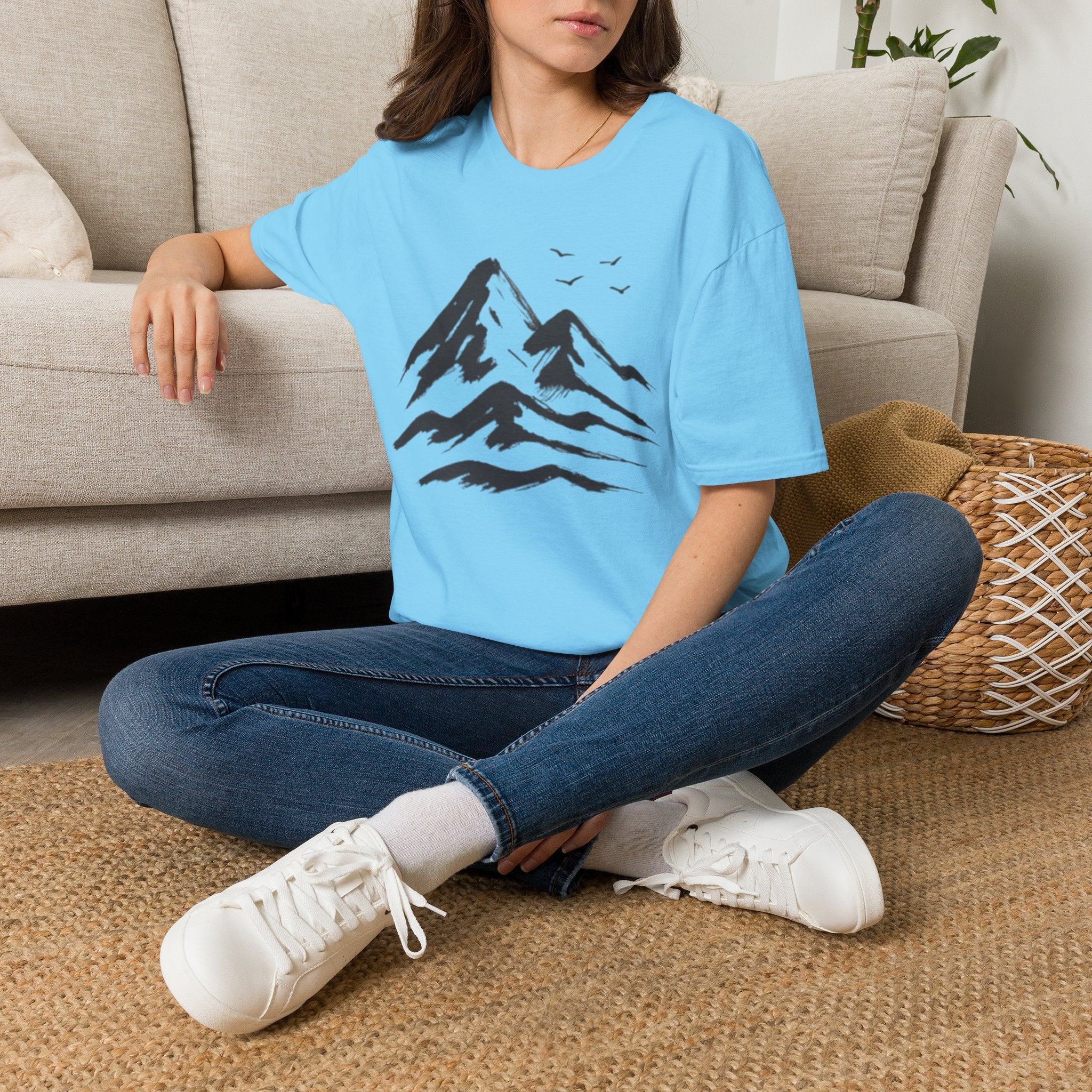 Mountains and Birds T-Shirt