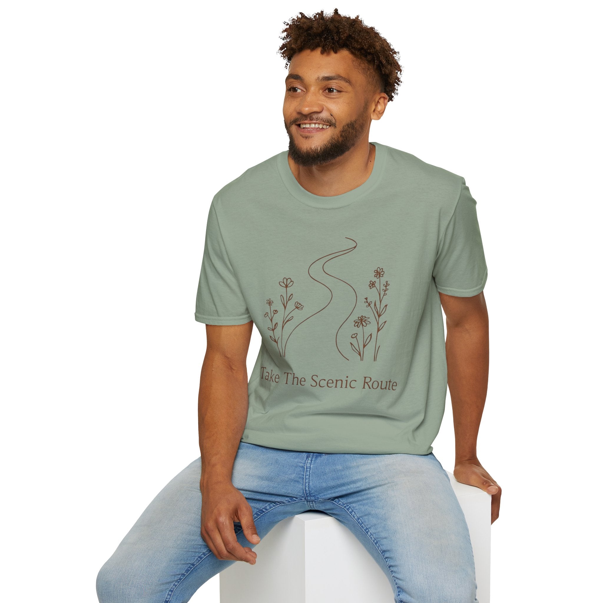 Winding Path "Take The Scenic Route" T-Shirt