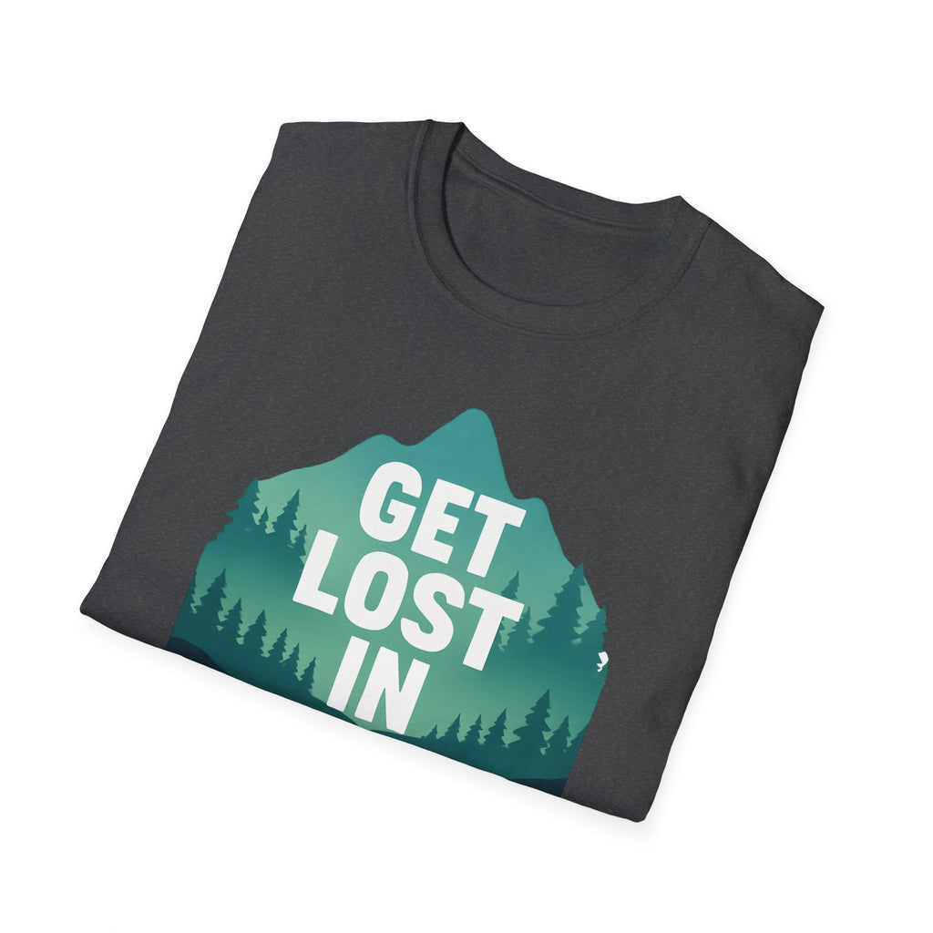 "Get Lost in Nature" Pine Trees T-Shirt