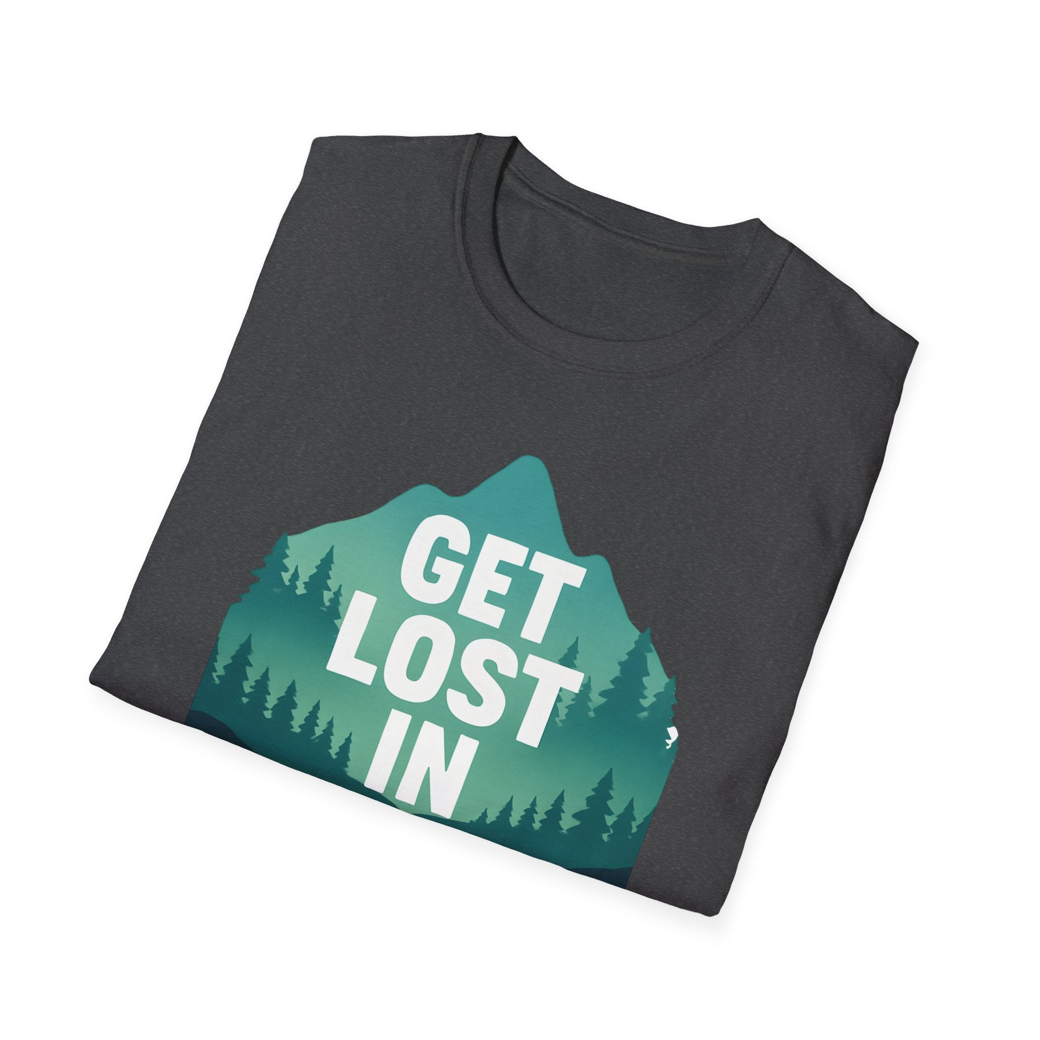 "Get Lost in Nature" Pine Trees T-Shirt