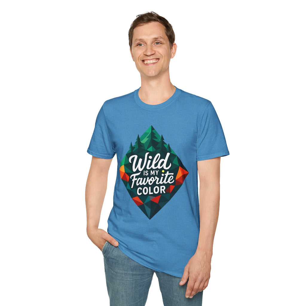 Wild Is My Favorite Color Diamond T-Shirt — Pines & Geometric Logo