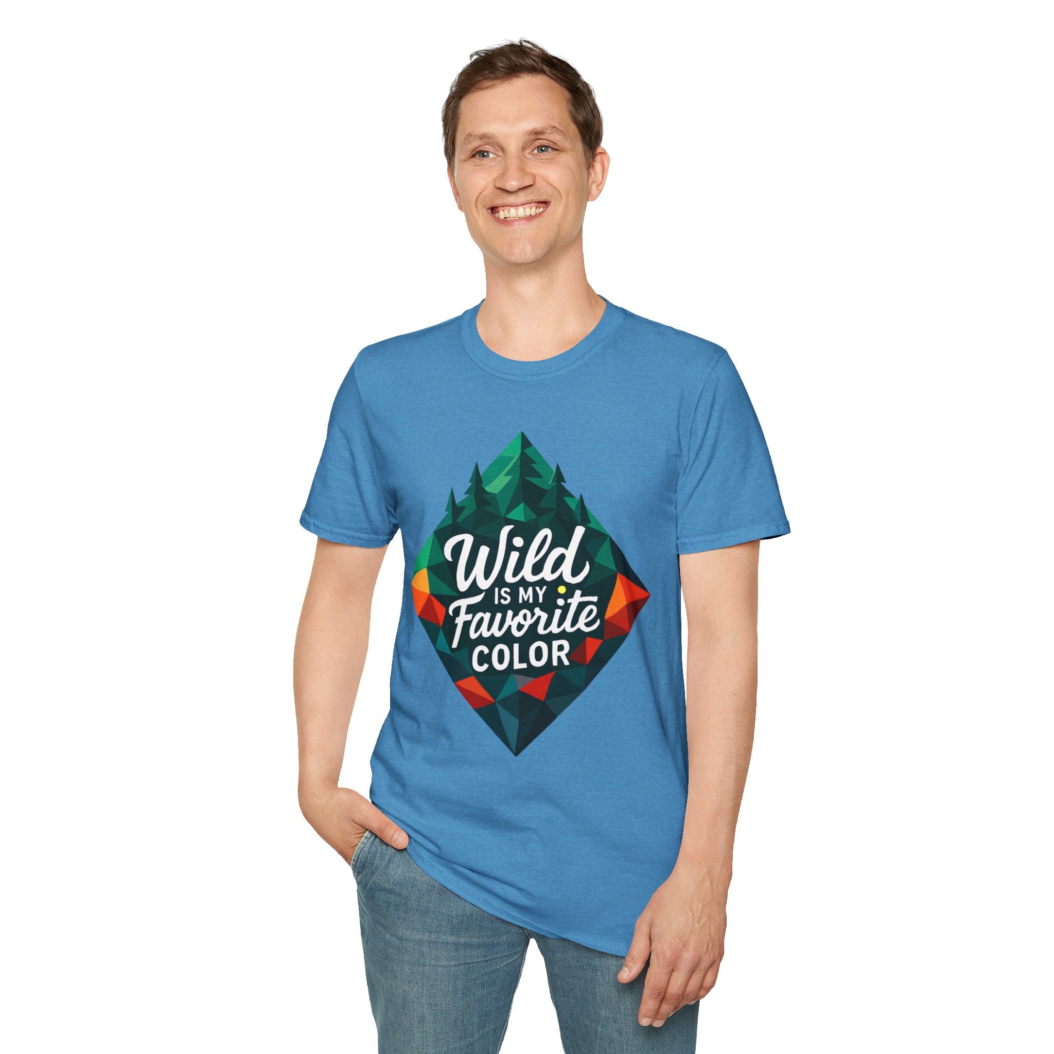 Wild Is My Favorite Color Diamond T-Shirt — Pines & Geometric Logo