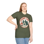 Camp Life T-Shirt — Tent & Campfire Outdoor Tee
