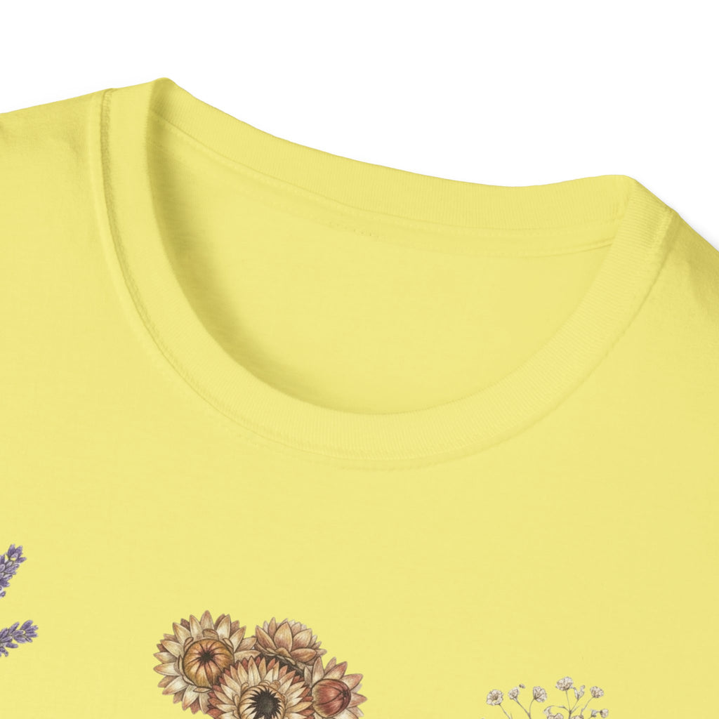 Floral Mini Bouquet T-Shirt — Vintage Botanical Graphic Tee