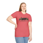 "The Mountains Are Calling" Bear and Pines T-Shirt — Outdoor Graphic Tee