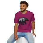 Geometric Forest Bear T-Shirt