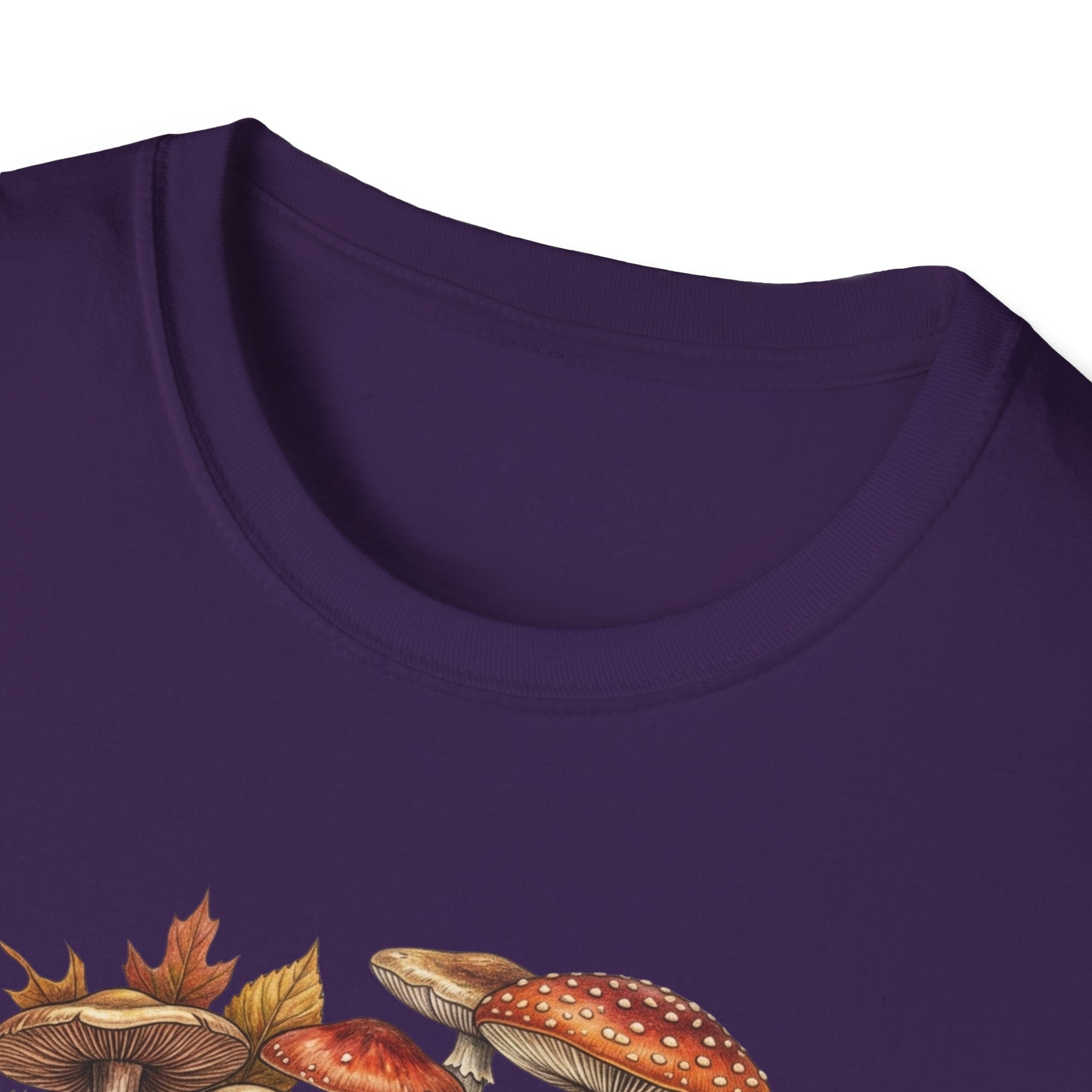 Mushroom & Autumn Leaves T-Shirt