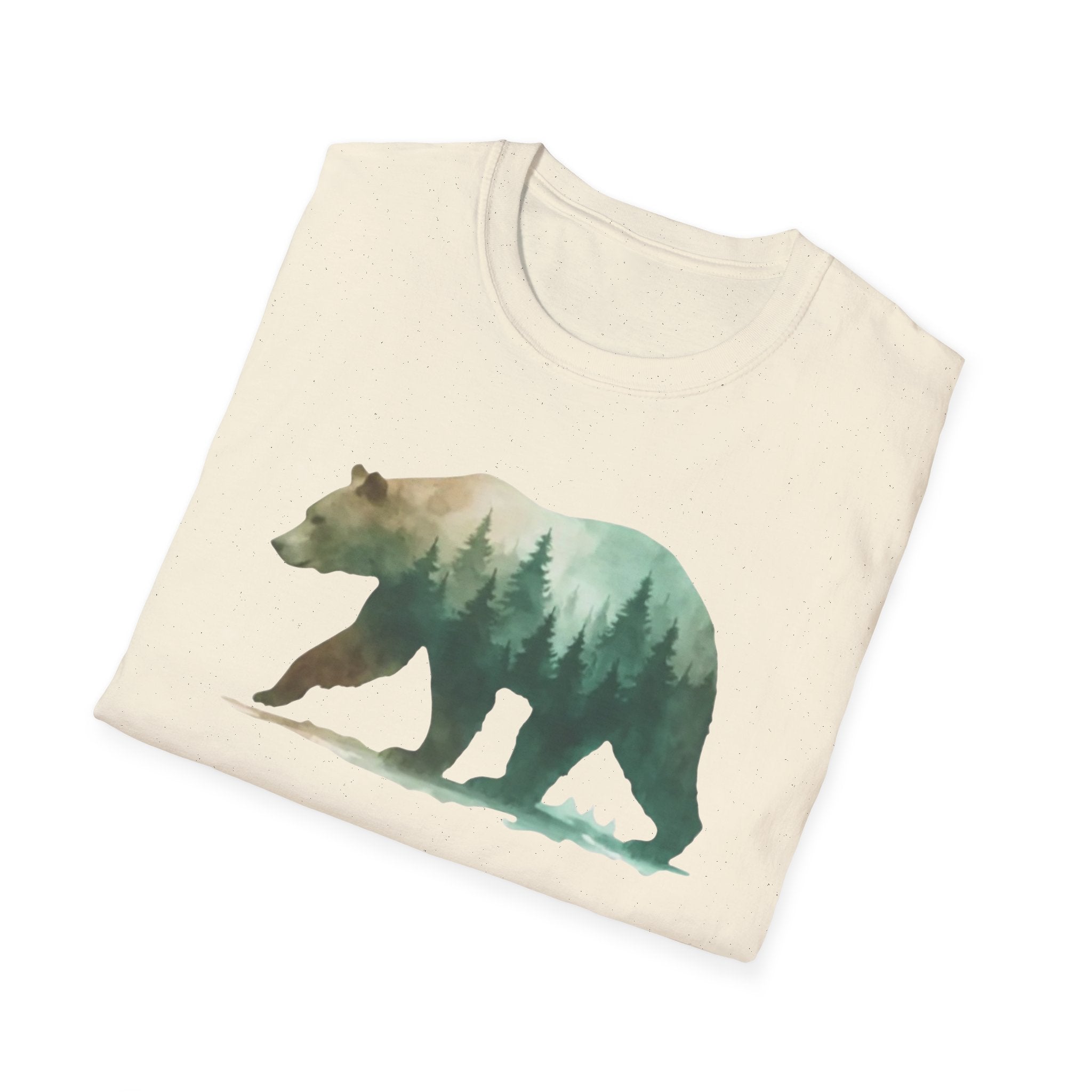 Forest Bear Silhouette T-Shirt