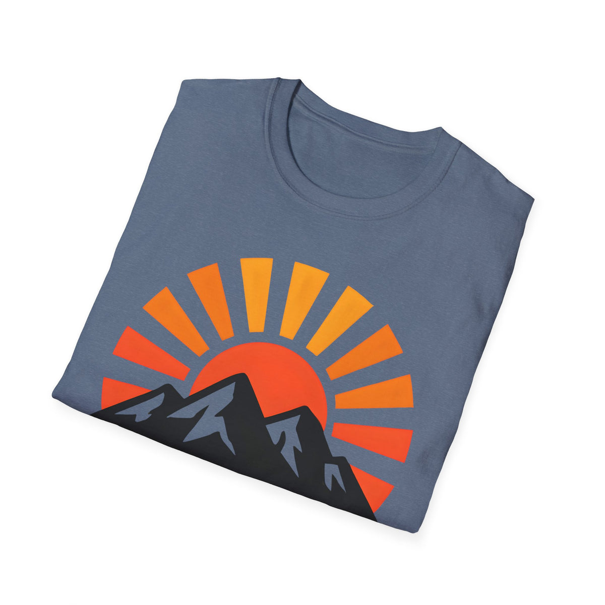 Chase The Sunrise Mountain T-Shirt — Sunrise & Peaks Graphic Tee