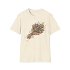 Floral Bouquet Graphic T-Shirt — Rustic Wildflower Bouquet Tee