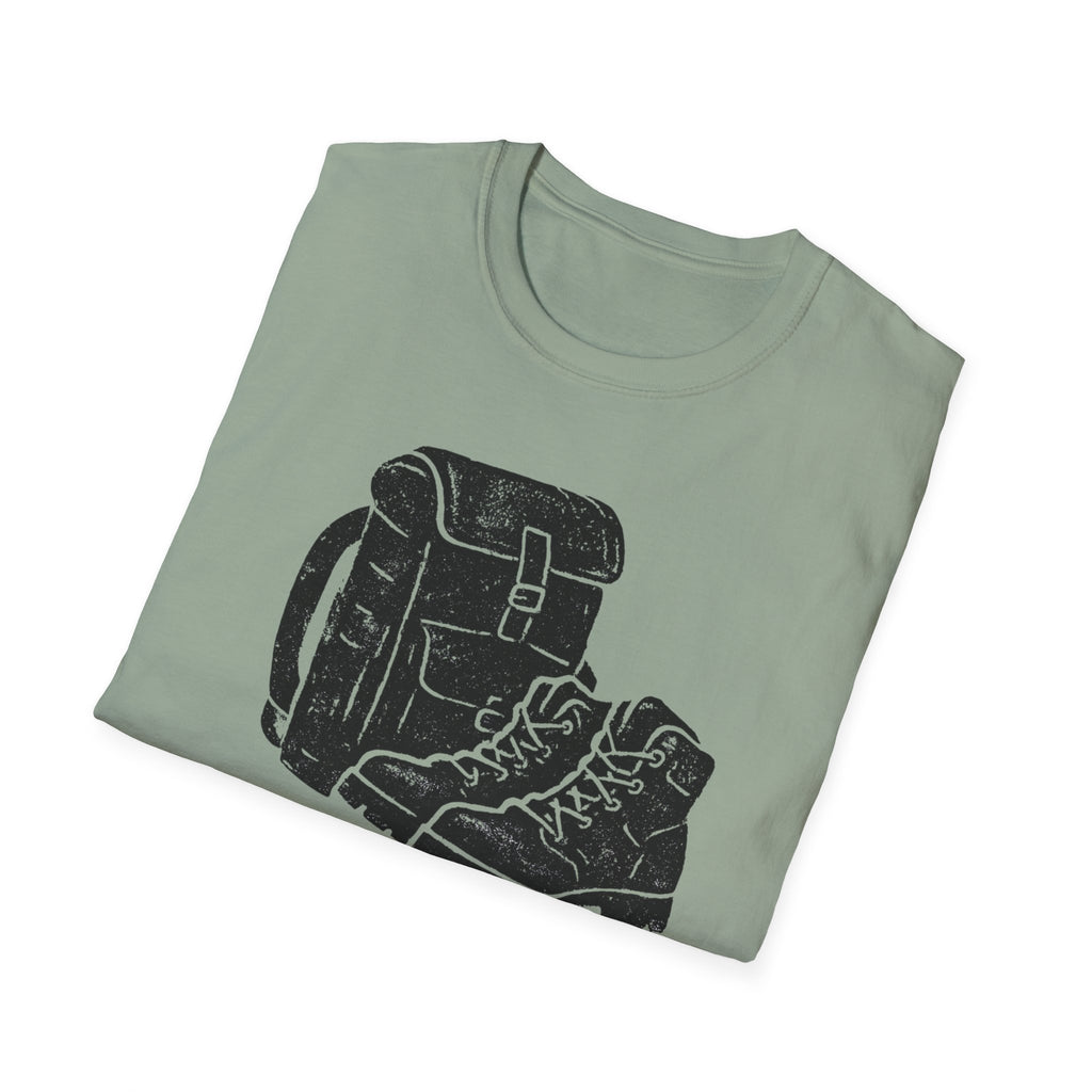 Boots & Backpack "I'd Rather Be Hiking" T-Shirt
