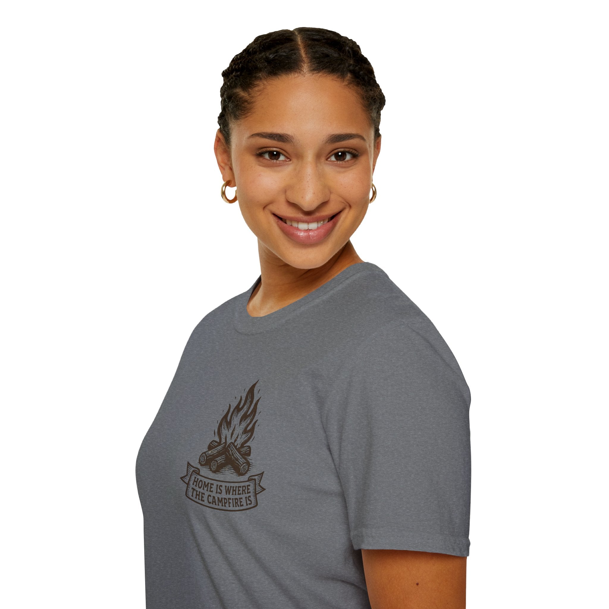 "Home Is Where The Campfire Is" T-Shirt