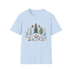 Woodland Fox T-Shirt — Nature Forest Camping Graphic Tee