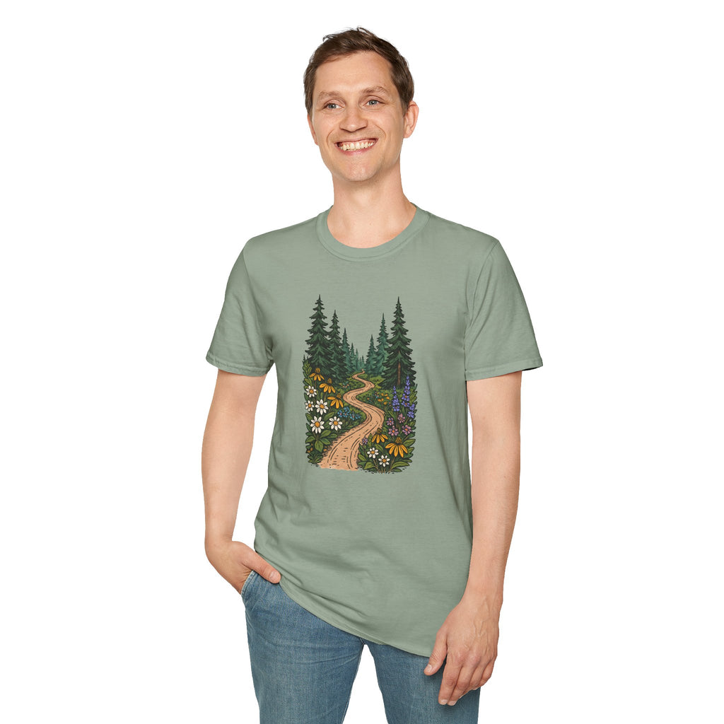 Winding Forest Path T-Shirt