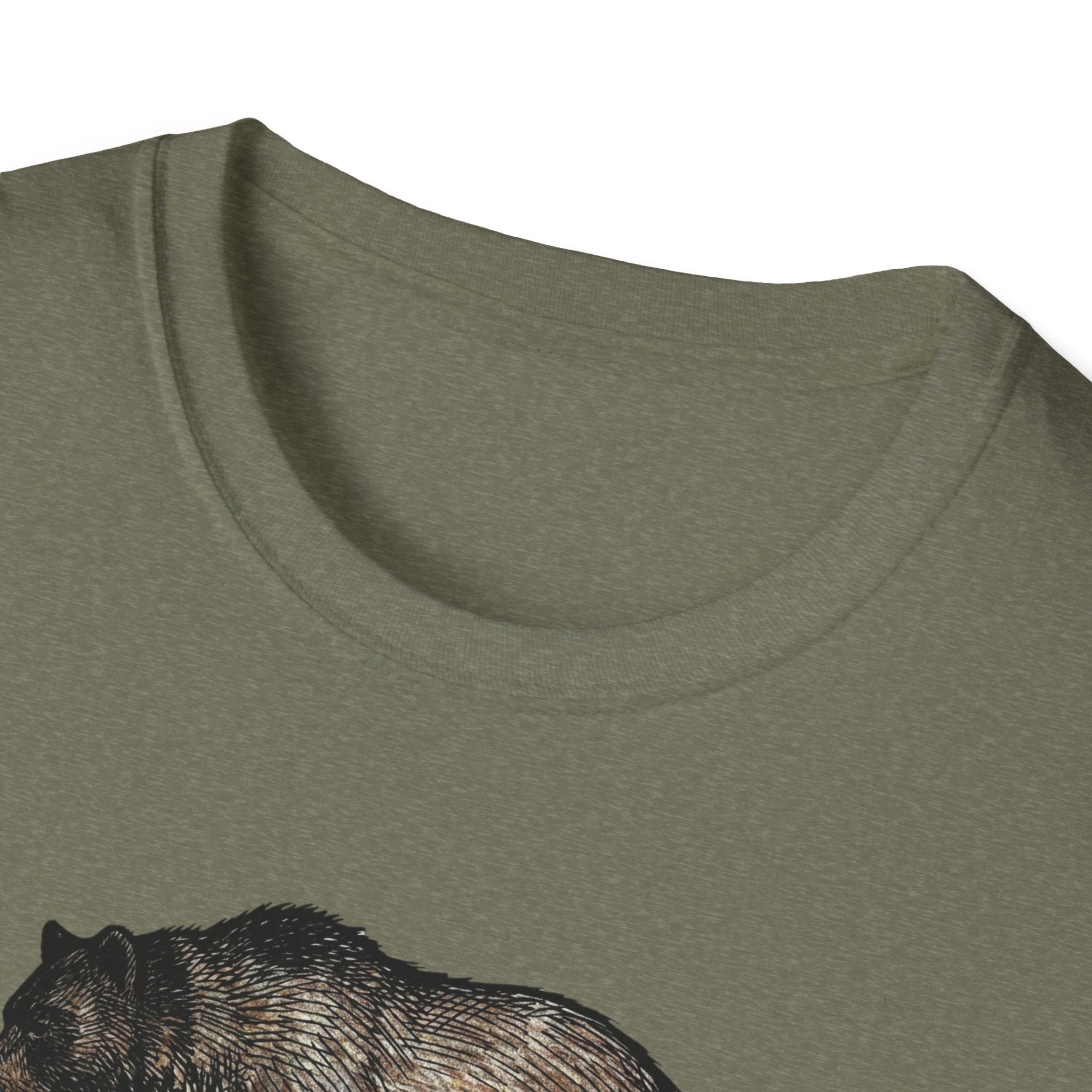 Bear & Pines T‑Shirt — Rustic Woodland Graphic Tee
