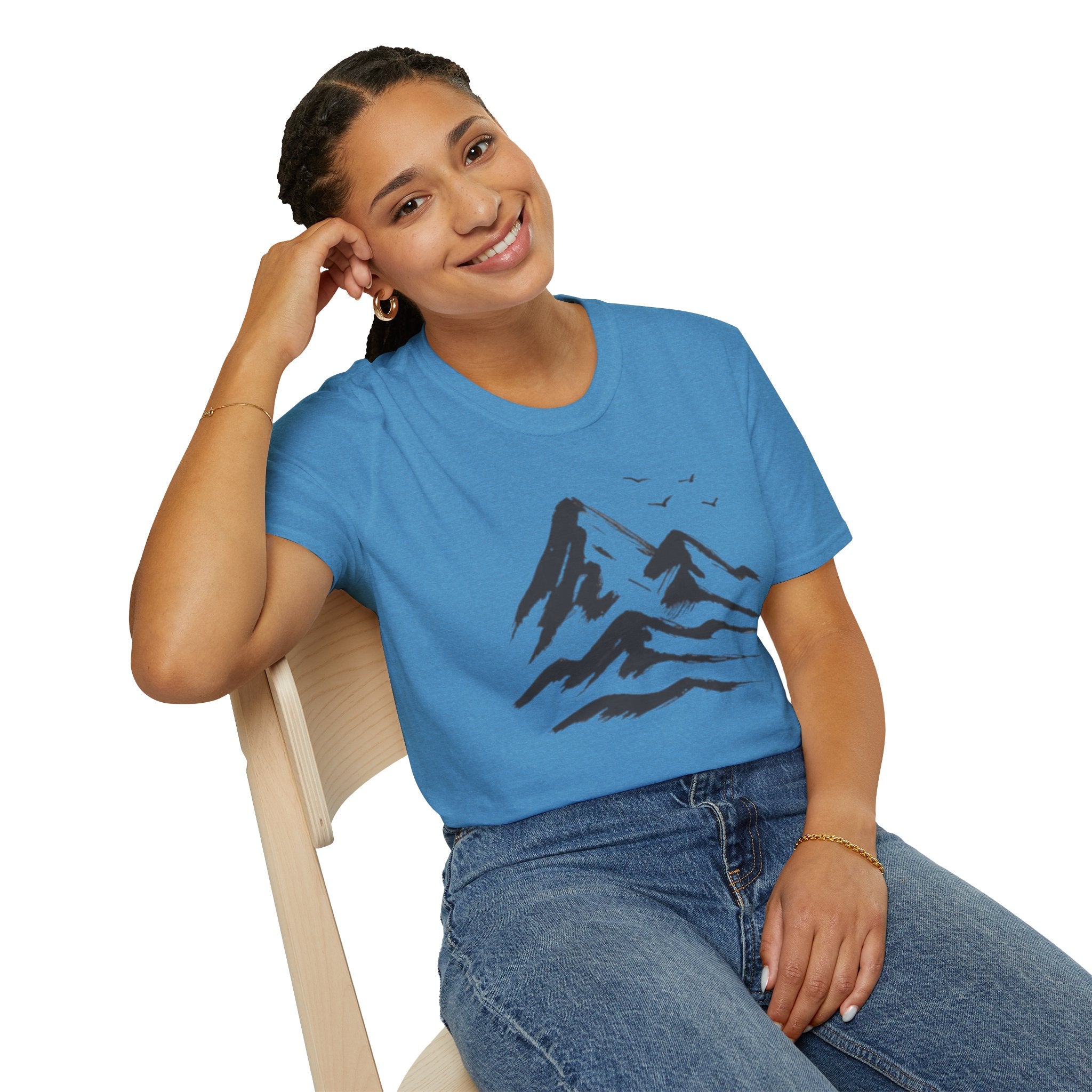 Mountains and Birds T-Shirt