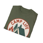 Camp Life T-Shirt — Tent & Campfire Outdoor Tee