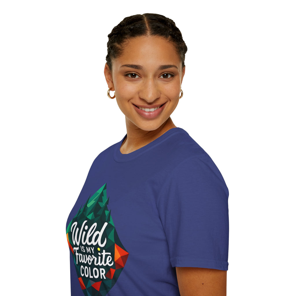 Wild Is My Favorite Color Diamond T-Shirt — Pines & Geometric Logo