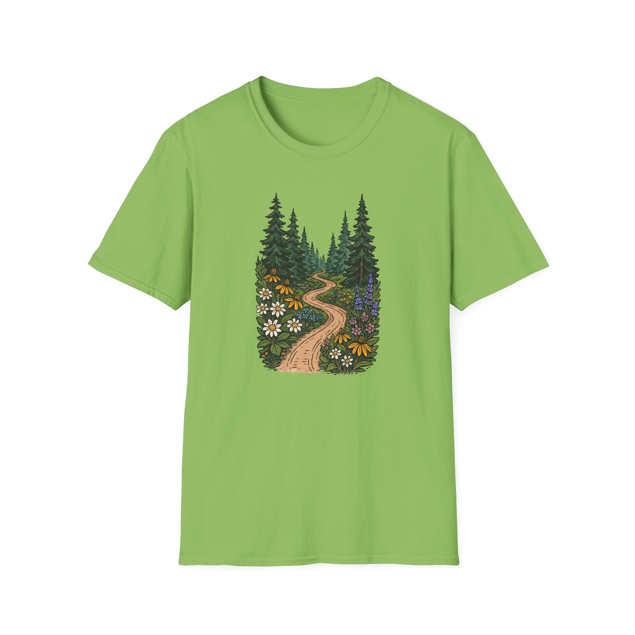 Winding Forest Path T-Shirt