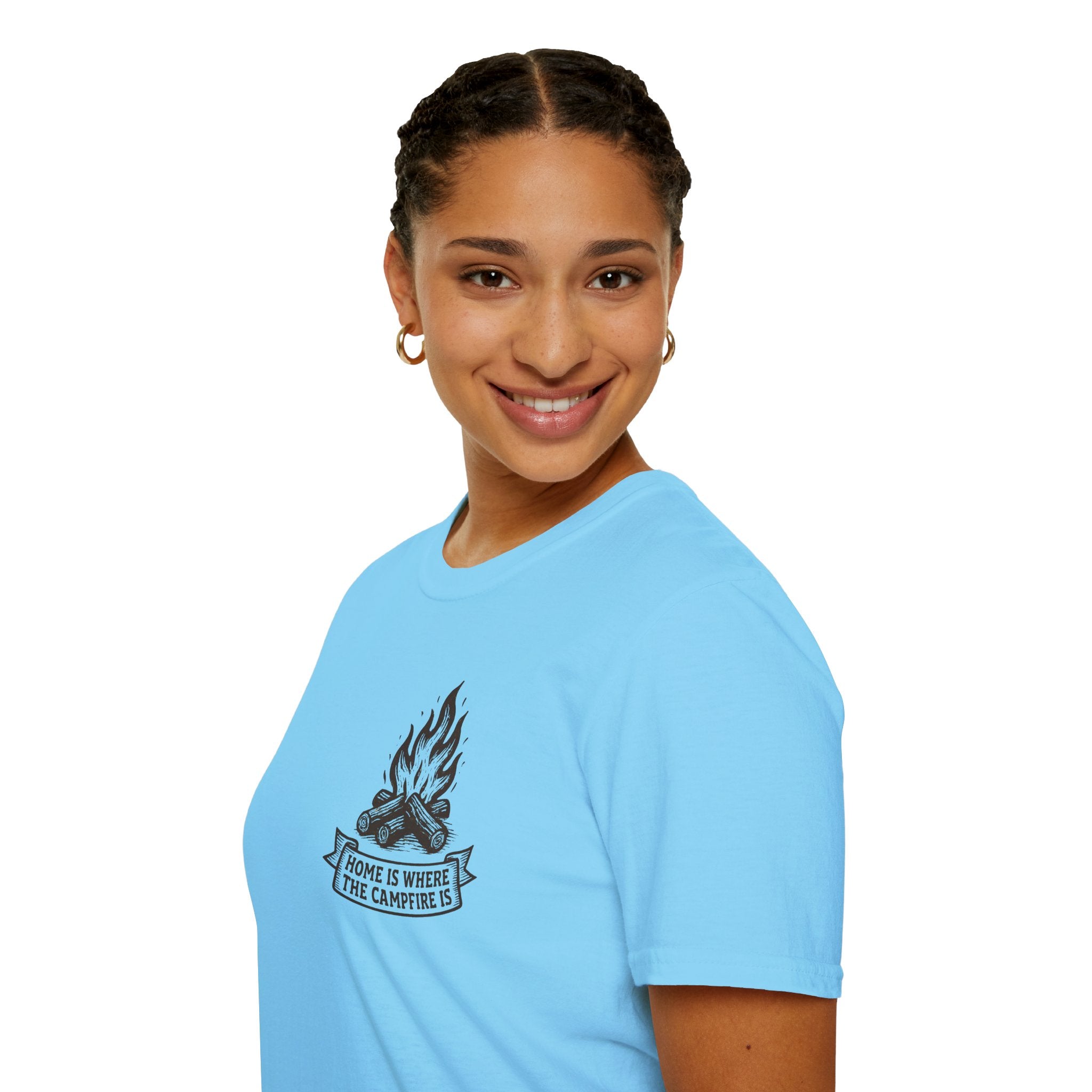"Home Is Where The Campfire Is" T-Shirt