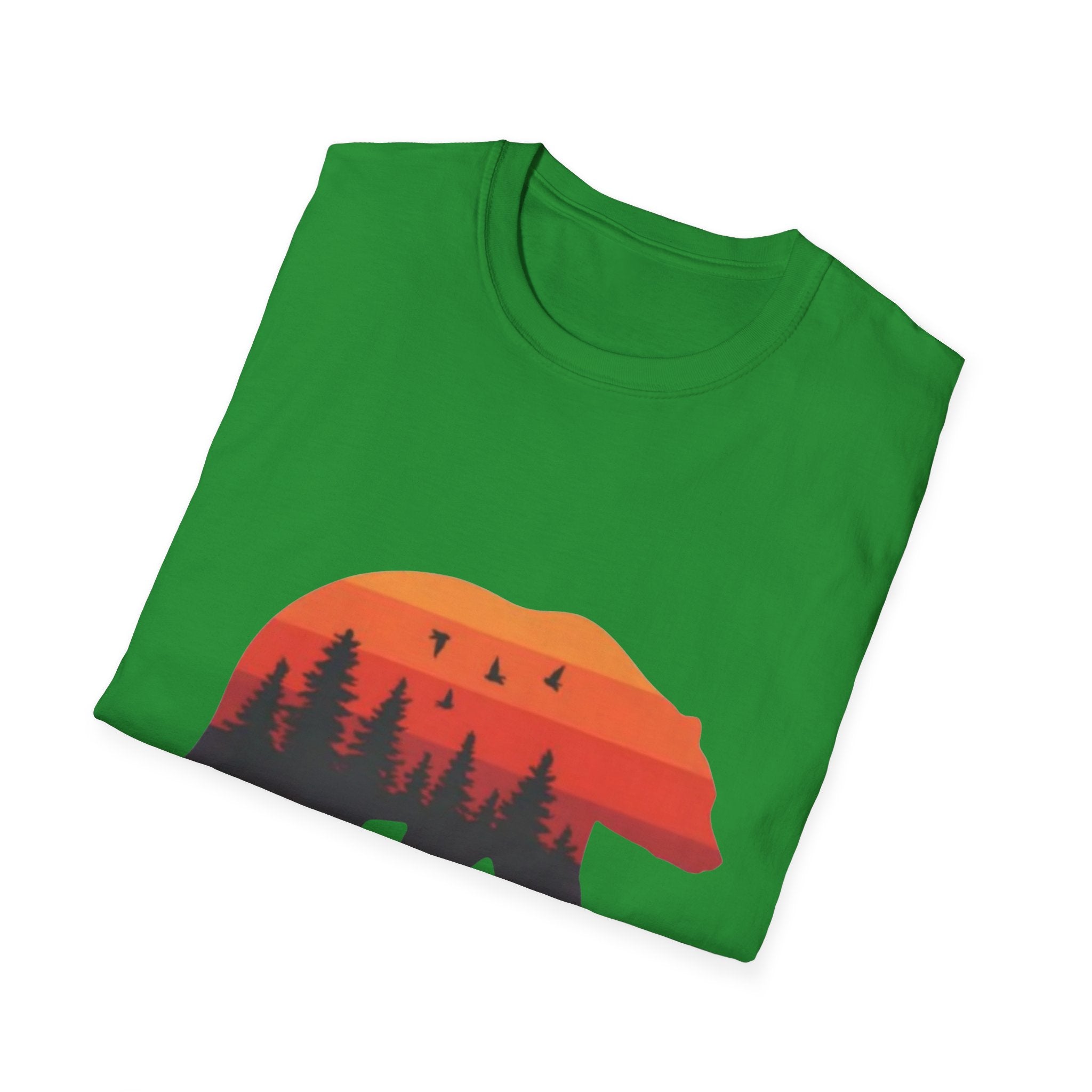 Bear Silhouette at Sunset T-Shirt
