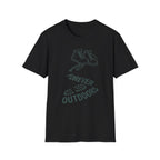 Boots with Footprints "Forever Outdoors" T-Shirt