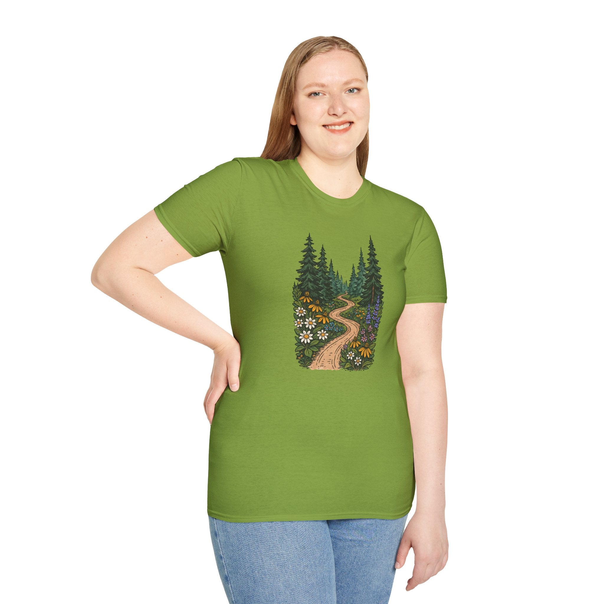 Winding Forest Path T-Shirt