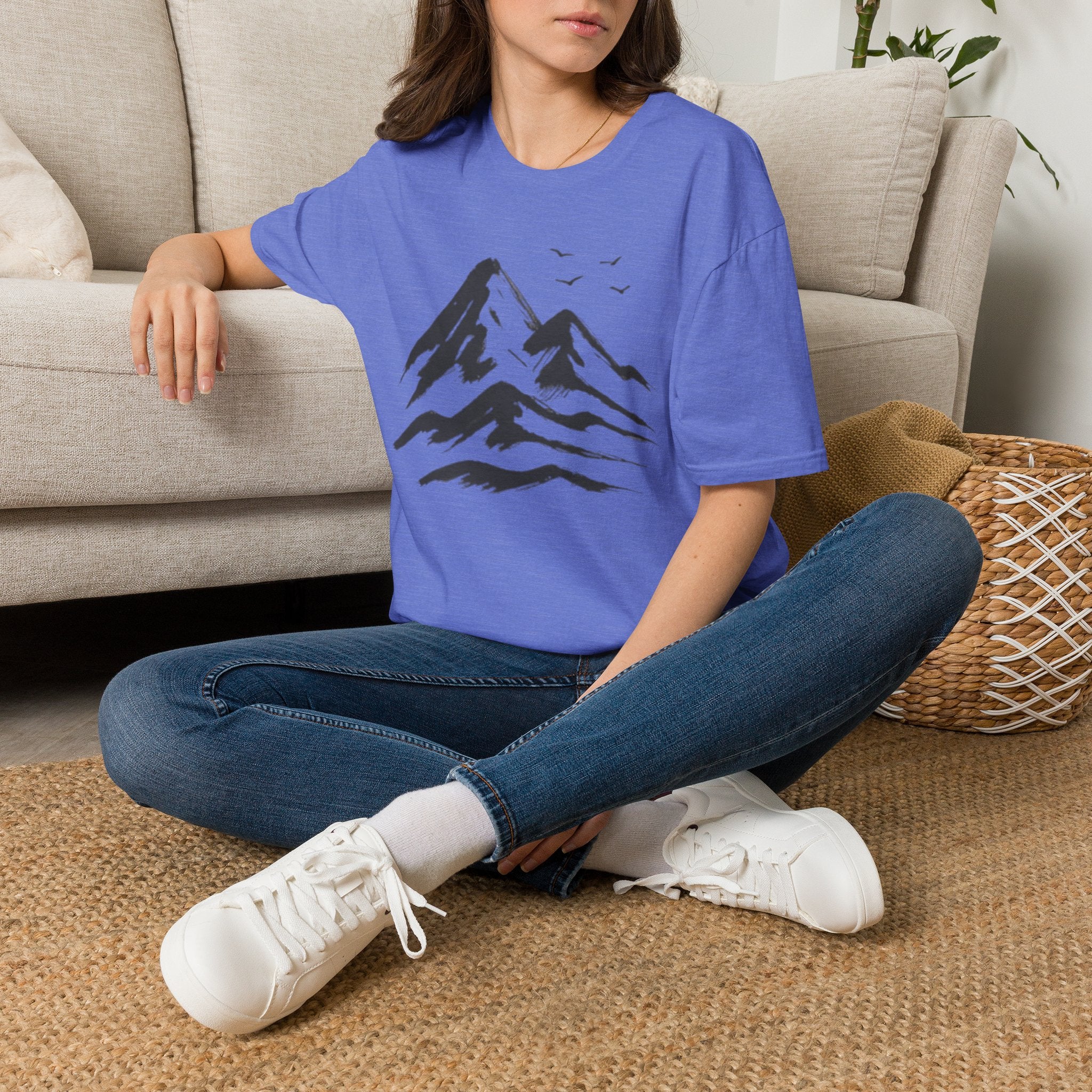Mountains and Birds T-Shirt