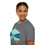 Kayaker on Serene Mountain Lake T-Shirt